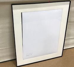 Open Box: Stowe Modern Metal Frame, 24"x30" (18"x24" Opening) - Black