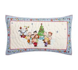Charlie Brown™ Christmas Carolers Quilted Sham