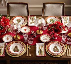 Nostalgic Christmas Stoneware 12-Piece Dinnerware Set