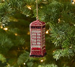 Beaded London Ornaments