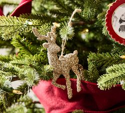 Glitter Reindeer Ornament
