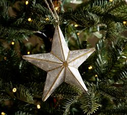 Silver Star Ornament