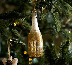 Champagne Bottle Ornament