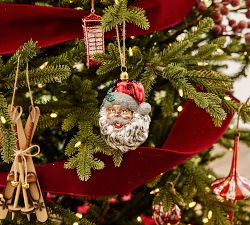 Vintage Heirloom Santa Ornament