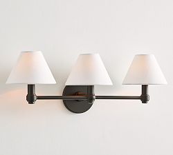 Open Box: Everett Metal Triple Sconce (24") - Aged Bronze