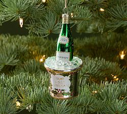2026 Our First Christmas Champagne Ornament