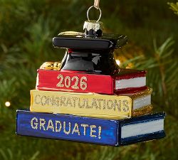 2026 Graduation Books Ornament