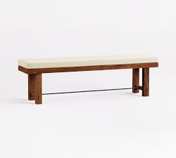 Abbott Acacia Outdoor Dining Bench (72")