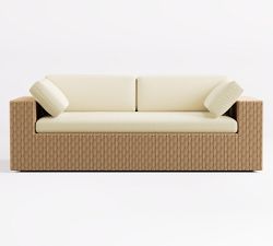 Kostas Wicker Outdoor Sofa (88")