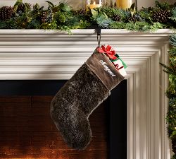 Mink Faux Fur Stocking