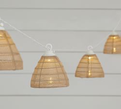Isola Outdoor Woven String Lights - 20ft