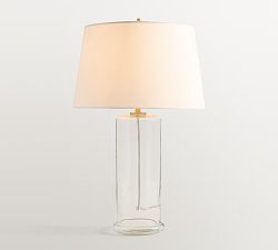 Cove Glass Table Lamp (27")