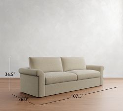 Westwood Roll Arm Sofa (71"&ndash;131")