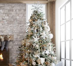 Jeweled Snowflake Handcrafted Christmas Tree Topper