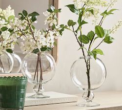 Glass Orb Vase