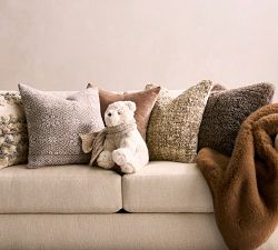 Tweed Woven Pillow Cover