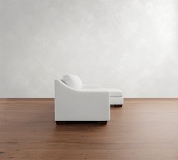 York Slope Arm Chaise Sleeper Sectional (99")