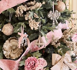 LoveShackFancy Metallic Flower Tree Pick