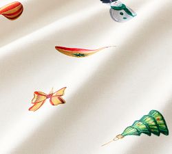 Nostalgic Christmas Icon Cotton Tablecloth