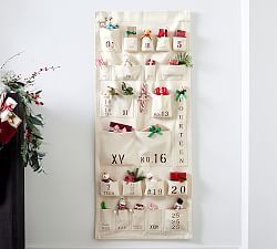 Canvas Pocket Hanging Advent Calendar
