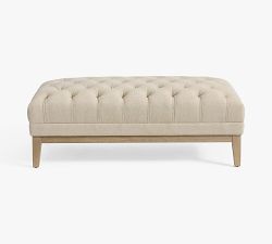 Edgewood Tufted Upholstered Ottoman (50")