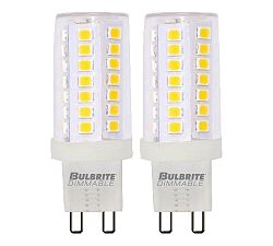 G9 5W LED Bi-Pin Bulb - Pack of 2