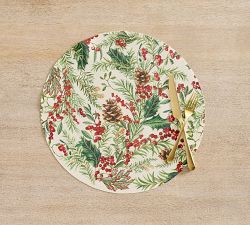 Chilewich Holly Berry Placemats 