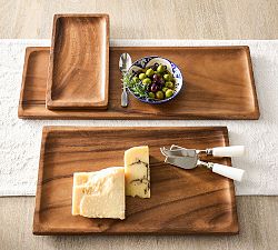 Acacia Wood Rectangular Cheese Boards