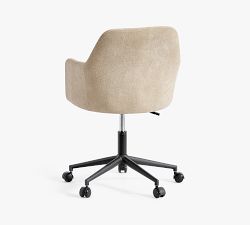 Carson Upholstered Swivel Desk Chair