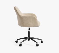 Carson Upholstered Swivel Desk Chair