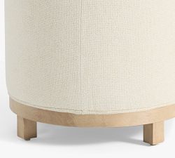 Jake Upholstered Wood Base Bench (32"-56")