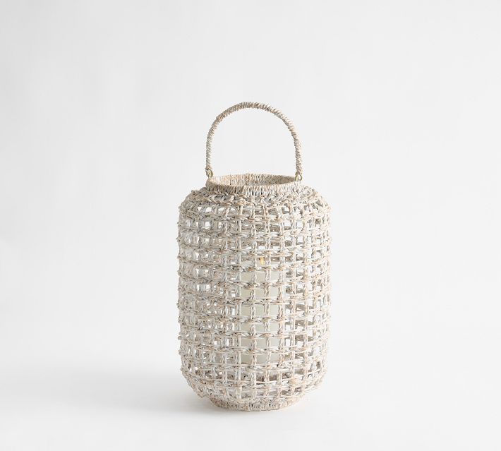 Conrad Woven Lantern Collection | Pottery Barn