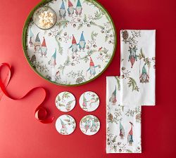 Forest Gnome Handcrafted Serving Tray