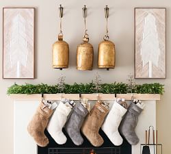 Handcrafted Brass Bells Wall Art