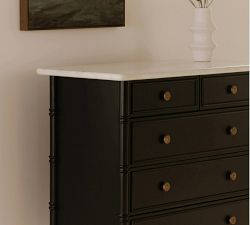Adrien Marble 5-Drawer Dresser (40")