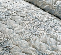 Coral Reef Embroidered Quilt