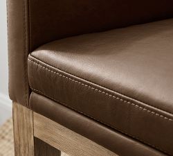 Jake Leather Bar &amp; Counter Stools