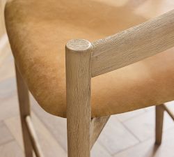 Laguna Leather Bar &amp; Counter Stools