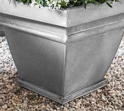 Greyson Zinc Outdoor Planters
