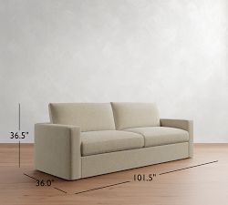 Westwood Square Arm Sofa (65"&ndash;125")