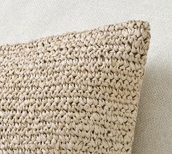 Raffia Pillow Cover