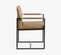 Millie Leather Desk Armchair
