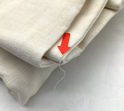 Open Box: Everyday Linen Light Filtering Curtain (50"W x 84"L) - White