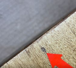 Open Box: Farmhouse Ledge (6"D x 48"W) - Aged Oak