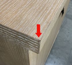 Open Box: Modern Farmhouse Modular Closed Double Cabinet (34"W x 37"H) - Fog