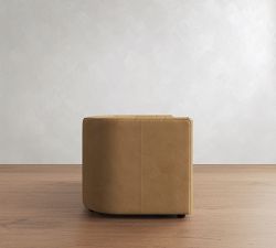 Ayden Tufted Leather Sofa (59")