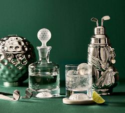 Figural Golf Whiskey Barware Gift Set - Set of 5