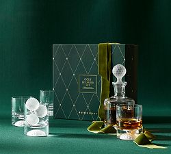 Figural Golf Whiskey Barware Gift Set - Set of 5