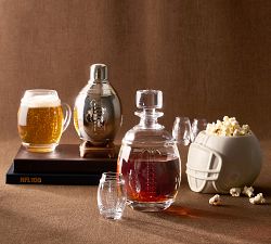 Figural Football Cocktail Shaker
