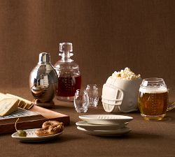 Figural Football Cocktail Shaker